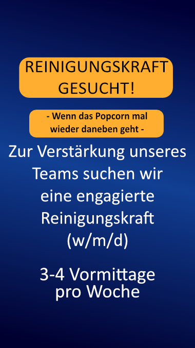 Reinigungskräfte gesucht